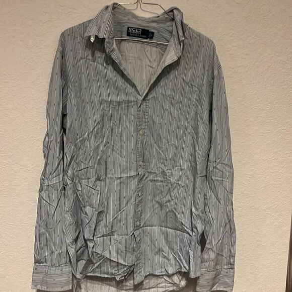 Polo by Ralph Lauren Light Blue Button Down Shirt - Size Large - Great Condition - Picture 1 of 4